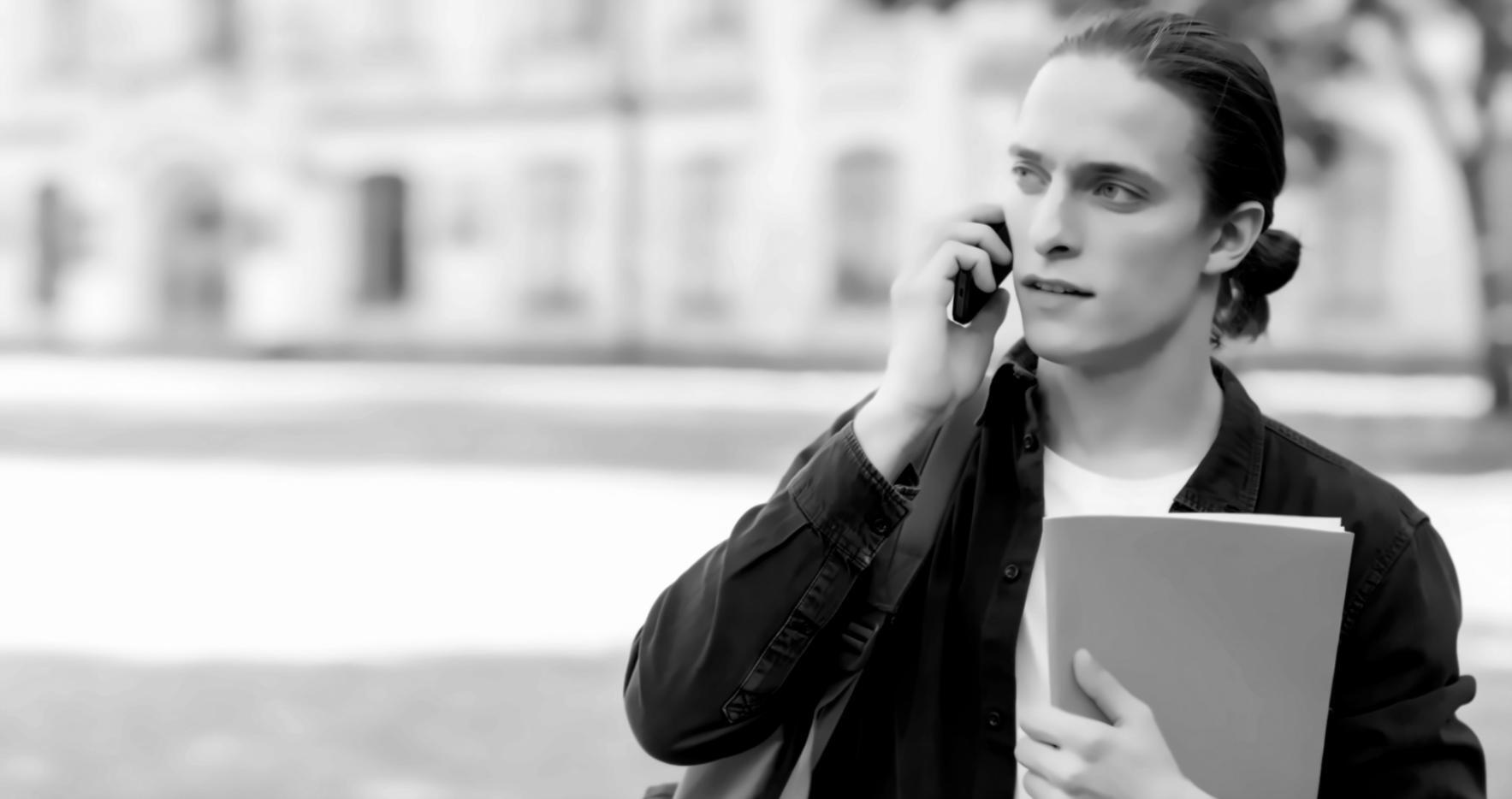 Investment planning workspace with financial documents and charts